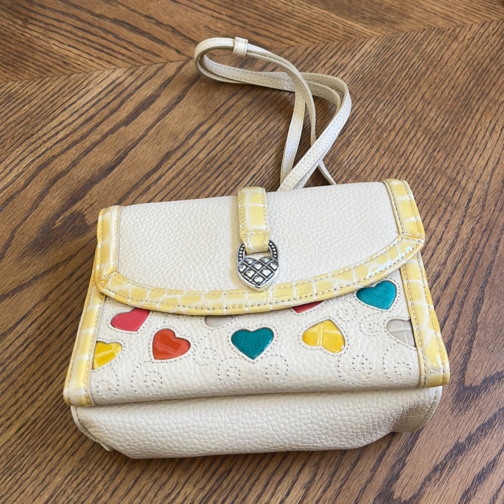 Old Brighton purse with adjustable shoulder strap